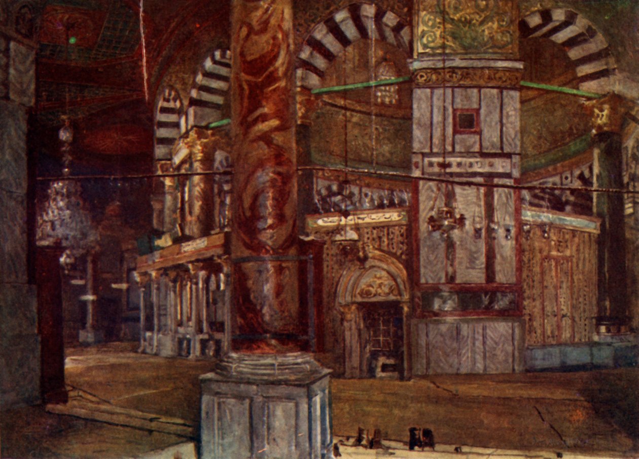 A Sziklakupola belseje délkelet felől, 1902. alkotó: John Fulleylove