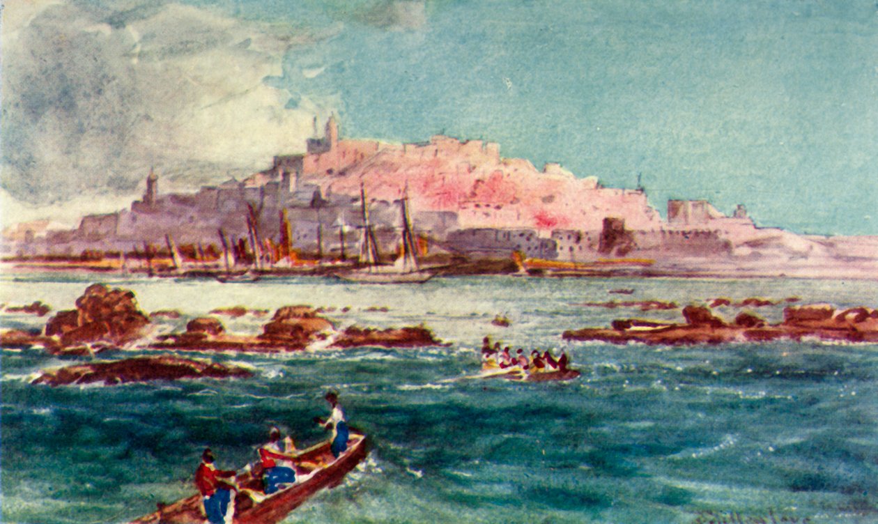 Joppa a tengerből, 1902. alkotó: John Fulleylove