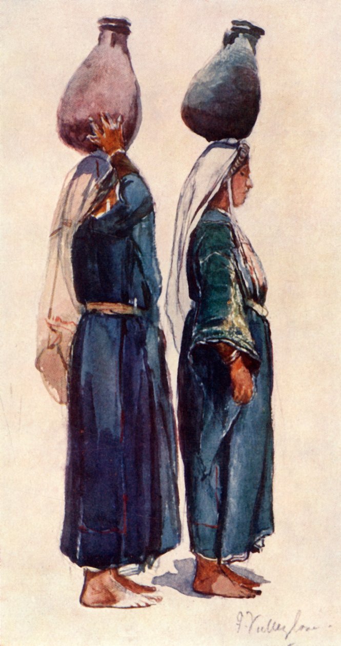 Tanulmányok a szíriai parasztasszonyokról, 1902. alkotó: John Fulleylove