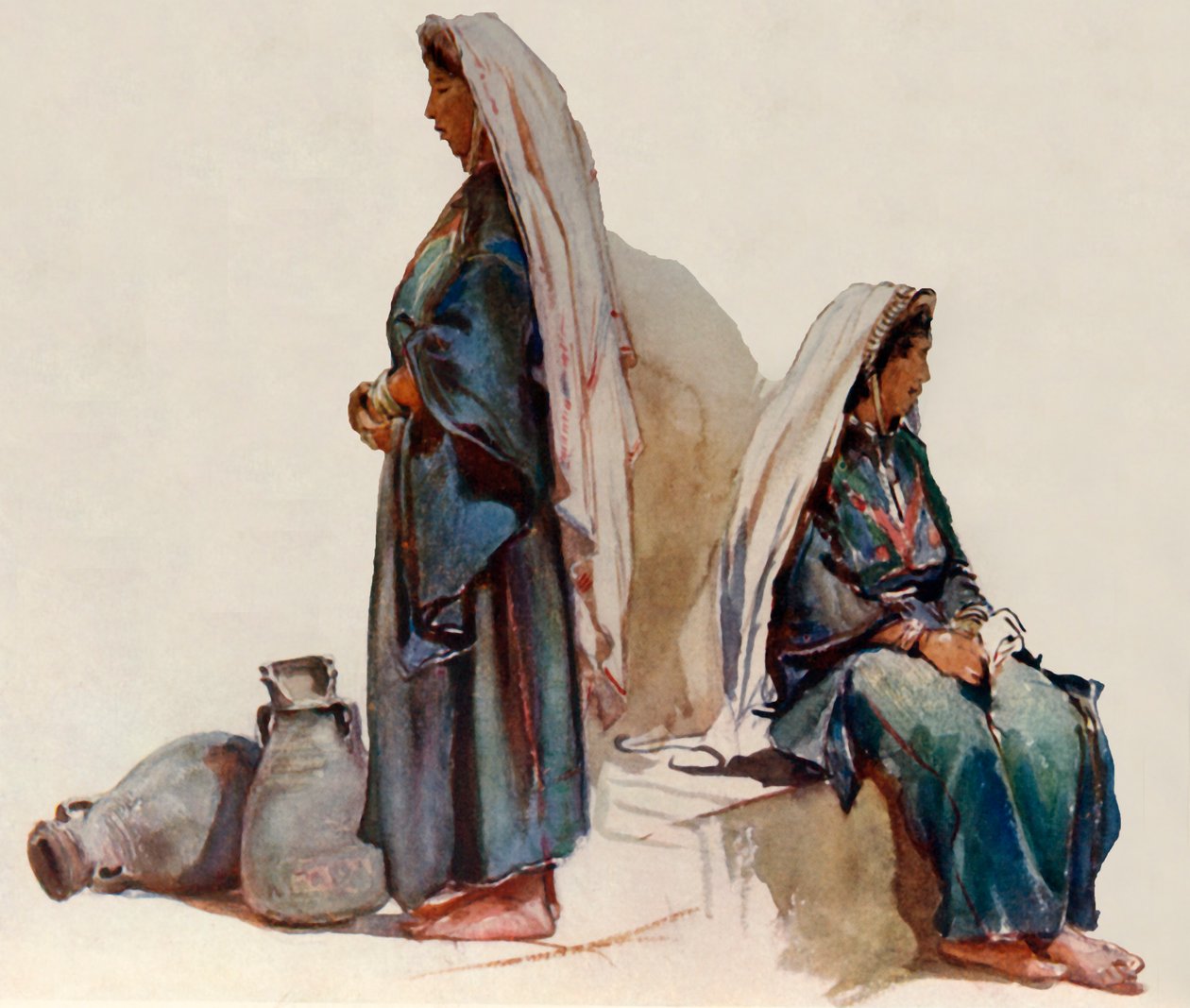 Tanulmányok a szíriai parasztasszonyokról, 1902. alkotó: John Fulleylove