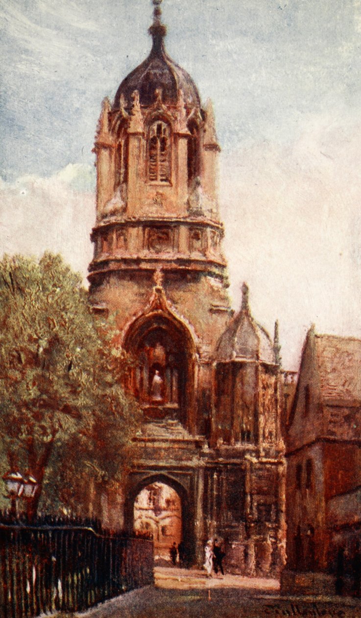 Tom Tower, Christ Church College, 1903 alkotó: John Fulleylove