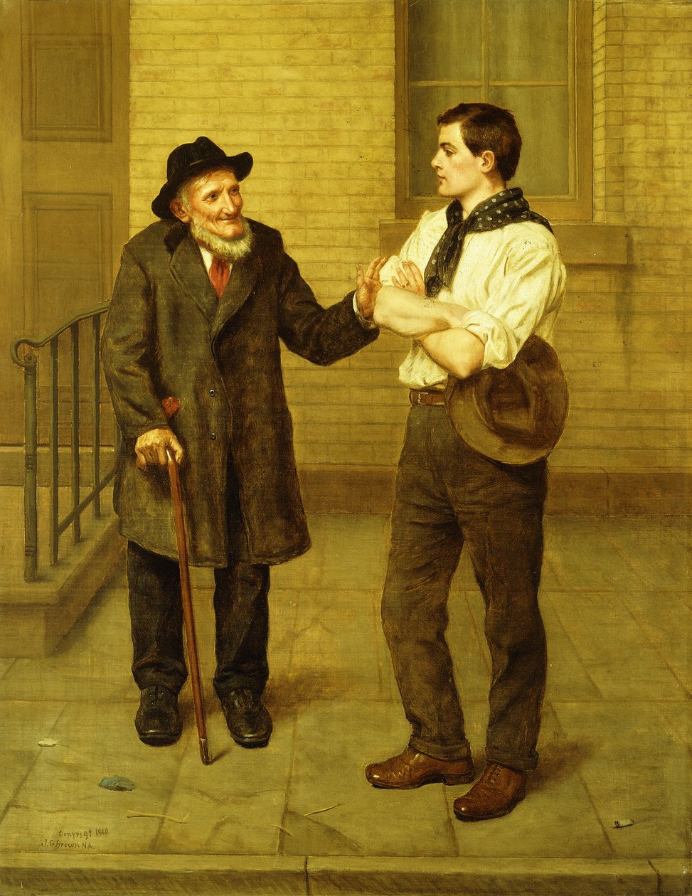 Go West Young Man, 1910 alkotó: John George Brown