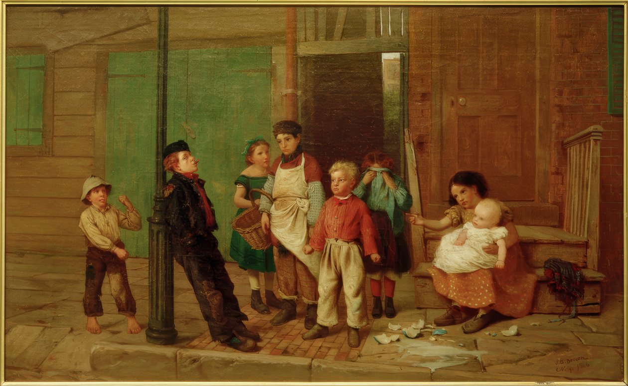 J.G.Brown, A szomszédság zsarnoka alkotó: John George Brown