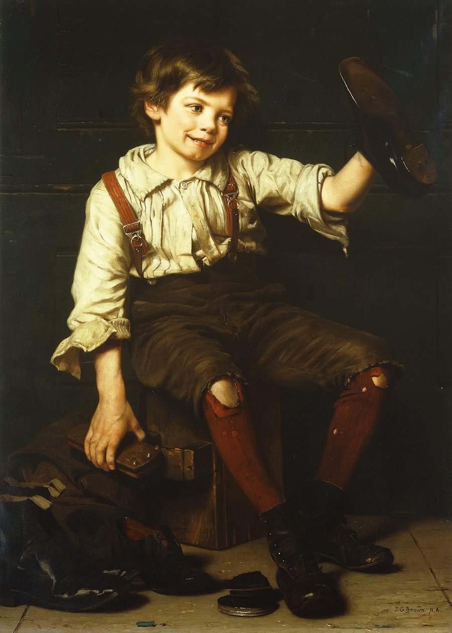 Szakmai büszkeség, alkotó: John George Brown