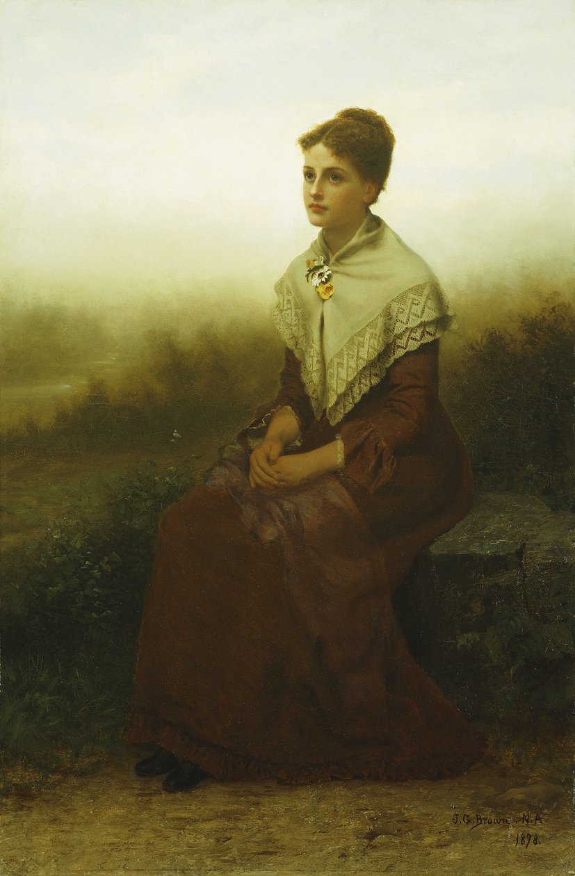 Álmodozás, 1878 alkotó: John George Brown