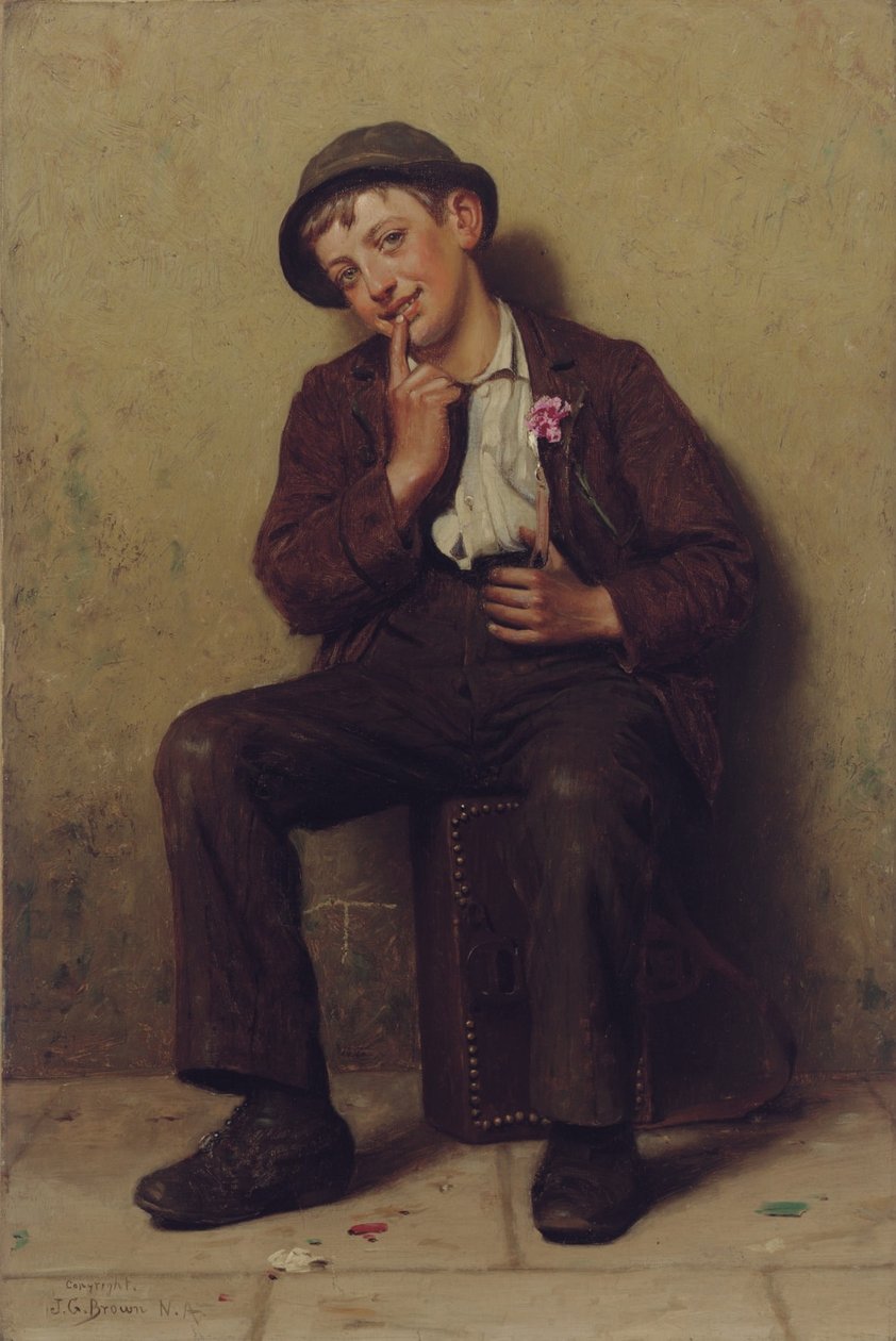 Street Urchin alkotó: John George Brown