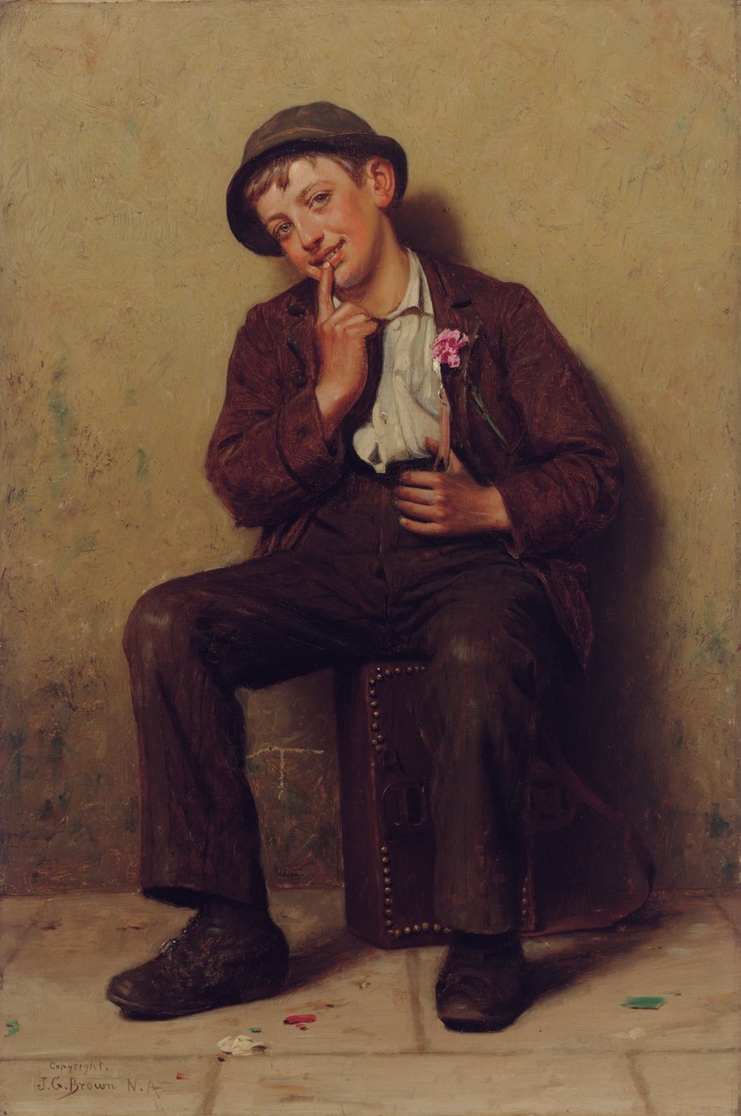 Street Urchin alkotó: John George Brown