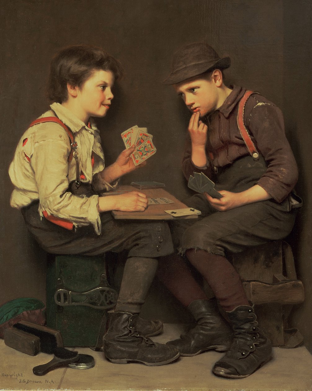 A kis Joker alkotó: John George Brown