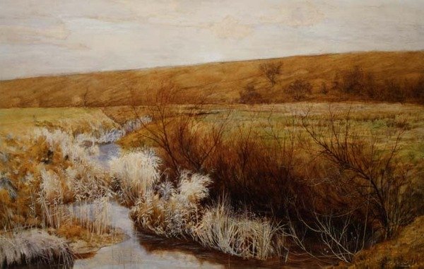 Rét télen alkotó: John George Sowerby