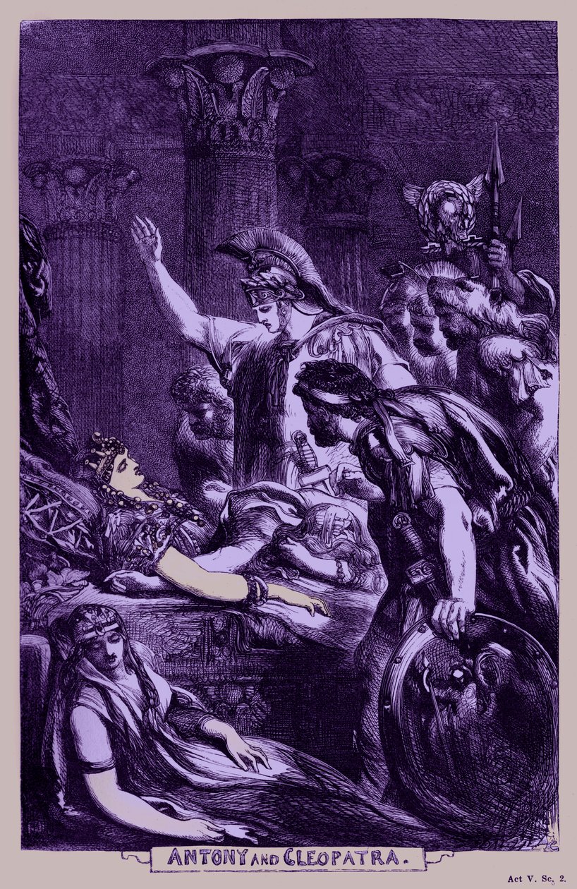 Antonius és Kleopátra alkotó: John Gilbert