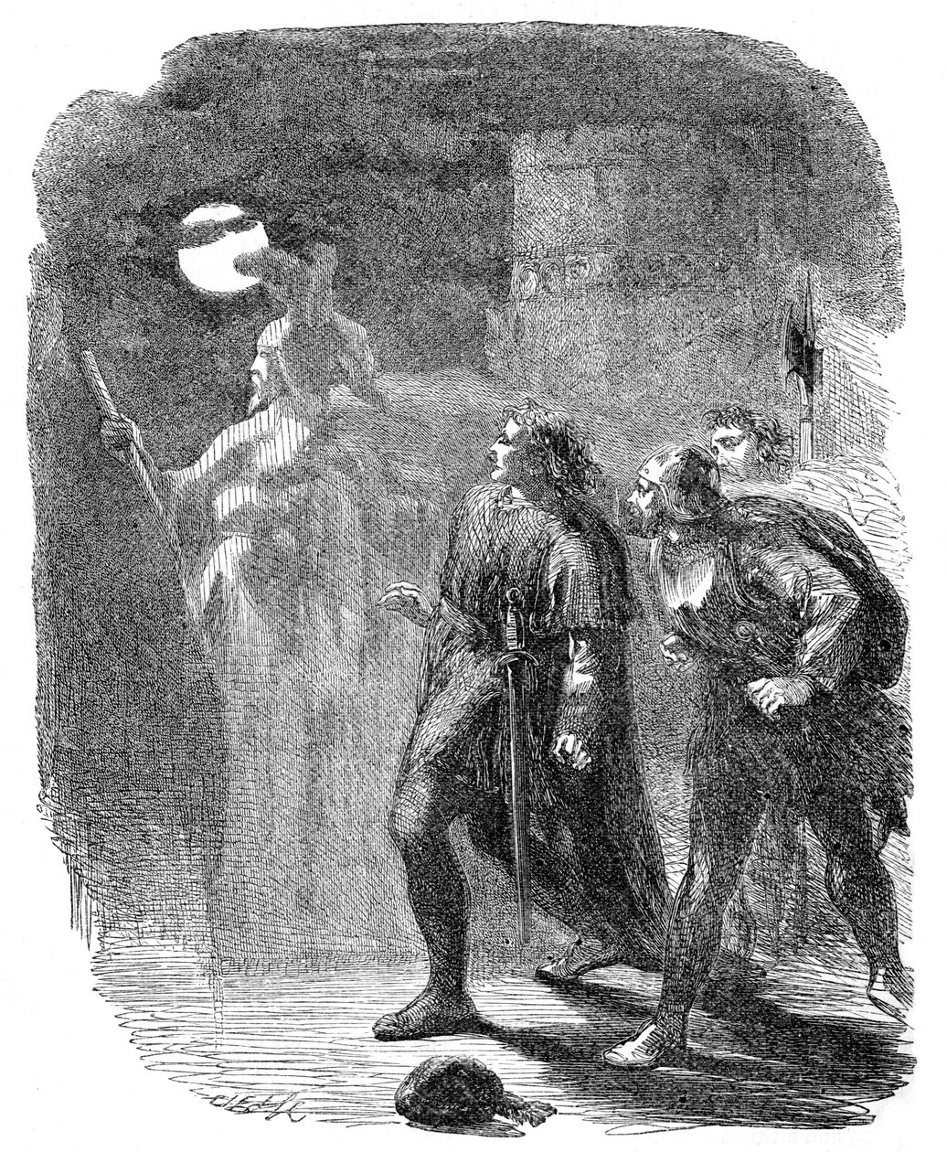 William Shakespeare Hamletje alkotó: John Gilbert