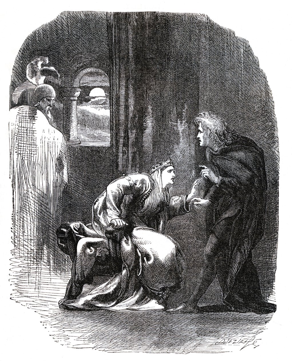 William Shakespeare Hamletje alkotó: John Gilbert