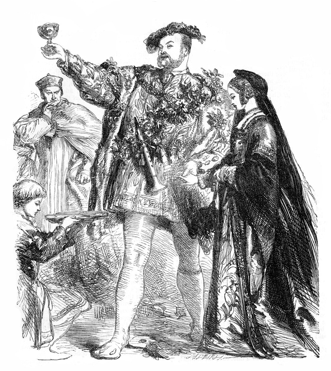Henrik VIII. William Shakespeare alkotó: John Gilbert