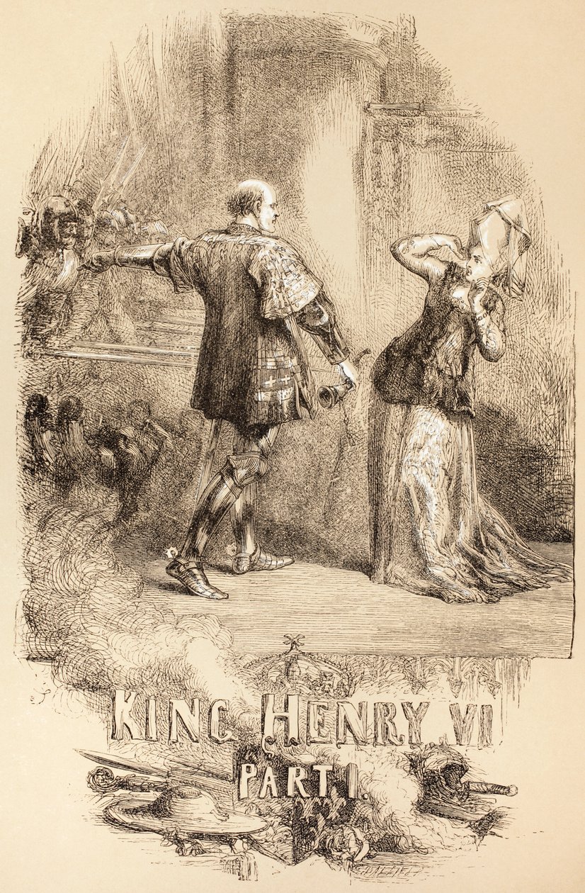 VI. Henrik, I. rész, 1890 alkotó: John Gilbert