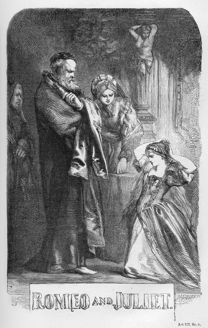 Rómeó és Júlia William Shakespeare-től alkotó: John Gilbert