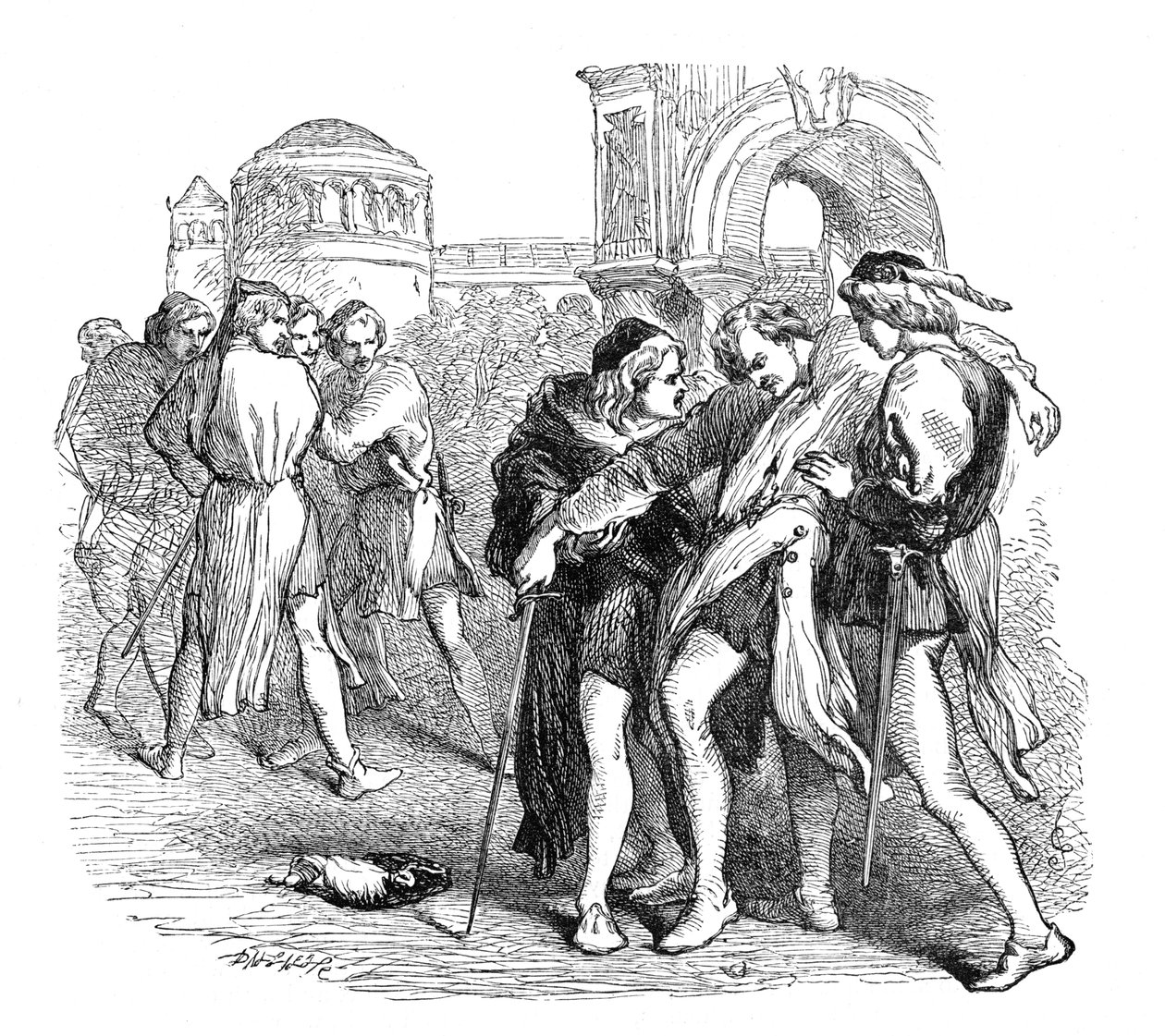 Rómeó és Júlia William Shakespeare-től alkotó: John Gilbert