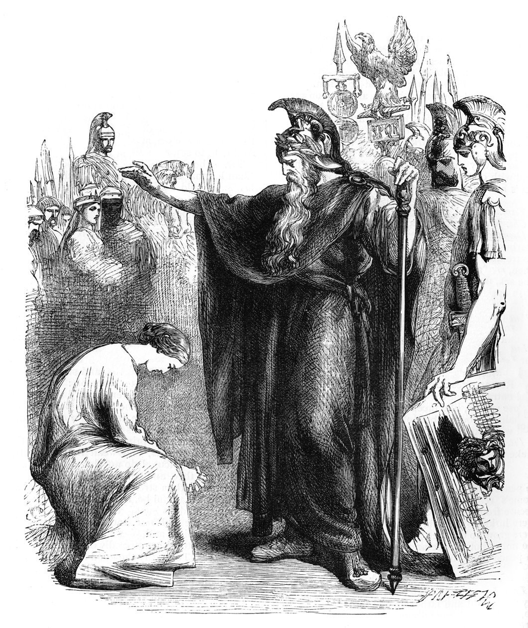 Titus Andronicus, William Shakespeare alkotó: John Gilbert