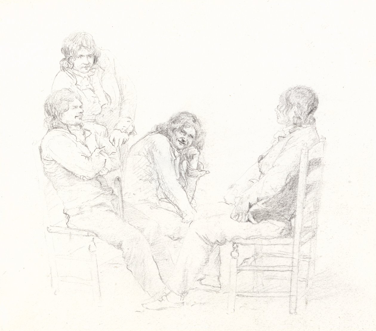 Tengerjáró férfiak alkotó: John Glover