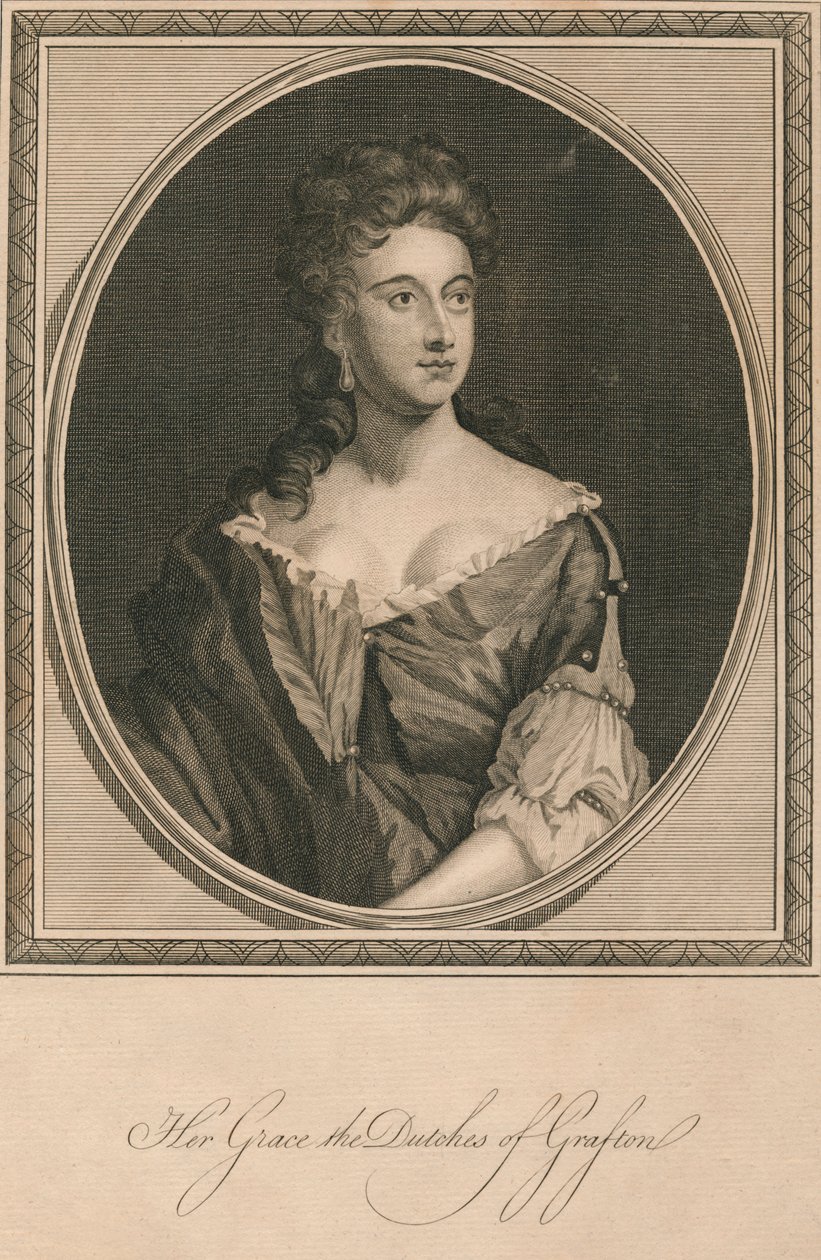 Őkegyelme, Grafton hercegné, 1787. alkotó: John Goldar