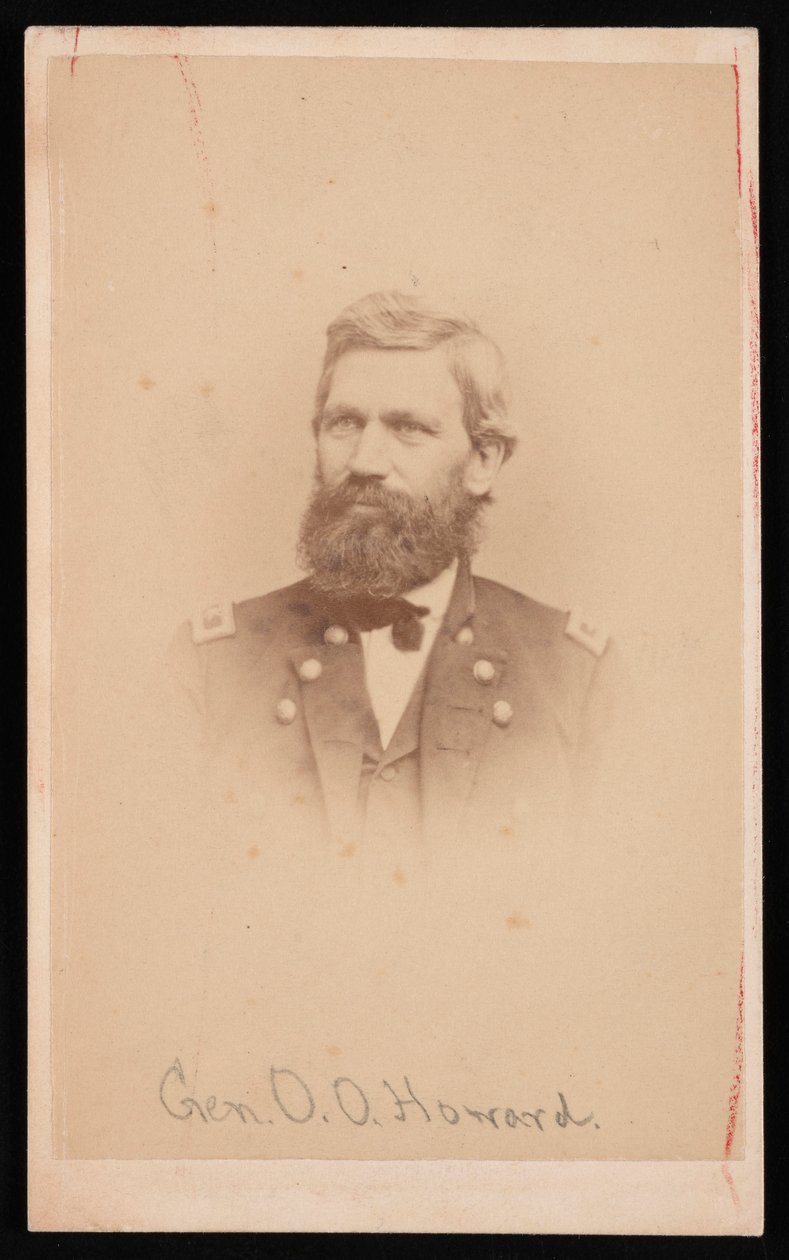 Oliver Otis Howard tábornok portréja 1830-1909, 1860-as évek. alkotó: John Goldin
