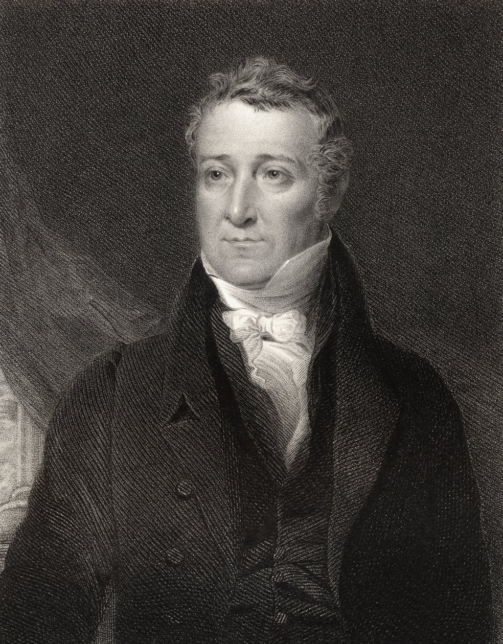 William Huskisson, John Cochran (fl.1821-65) metszet, a National Portrait Gallery II. kötetéből, 1835 körül megjelent alkotó: John Graham