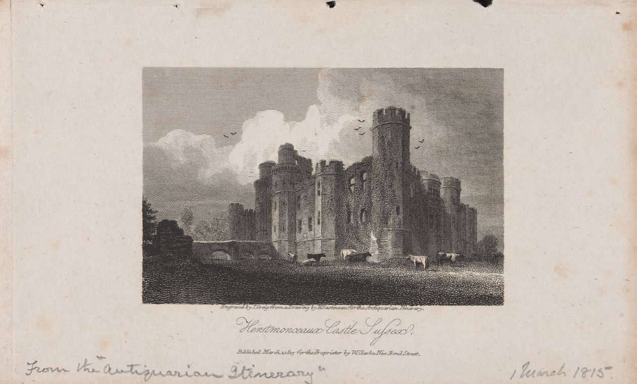 Herstmonceux kastély, Sussex alkotó: John Greig