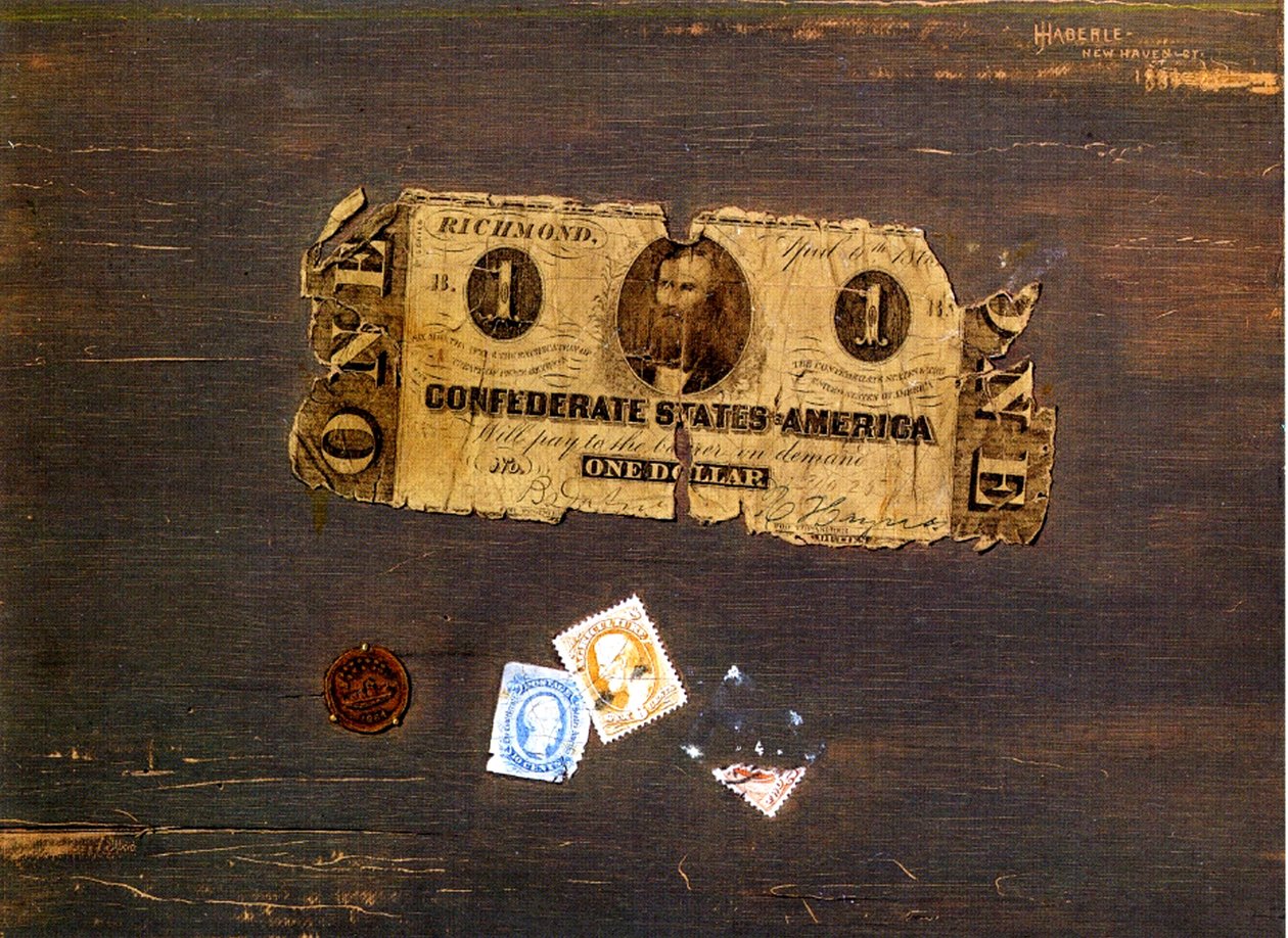 Egy konföderációs feljegyzés, 1886-87 alkotó: John Haberle