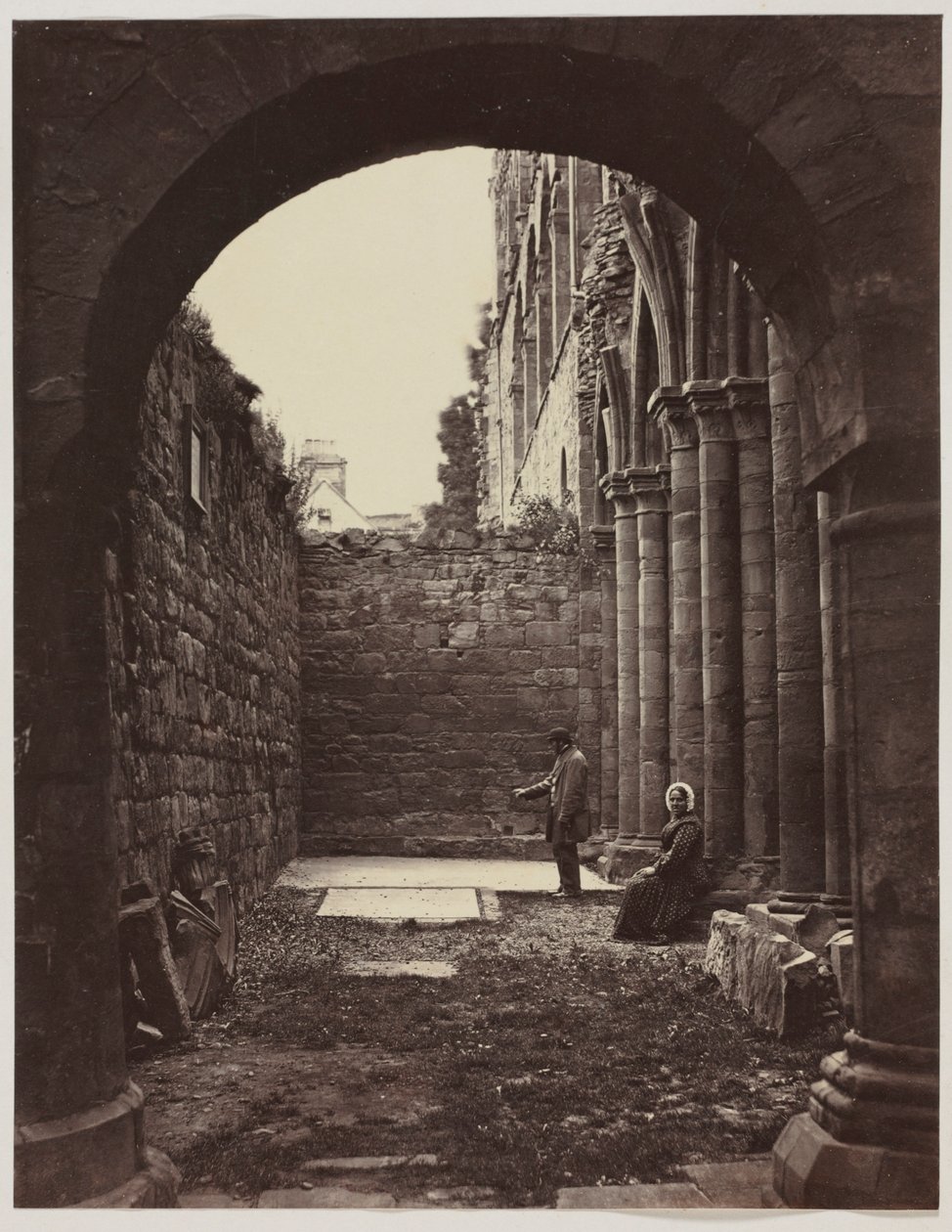 L.D. Campbell sírja verso, c. 1861. alkotó: John Hamilton Craigie