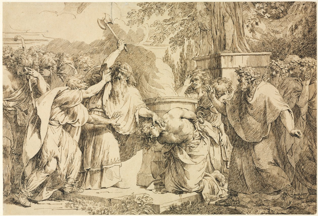 Megszakított áldozat alkotó: John Hamilton Mortimer