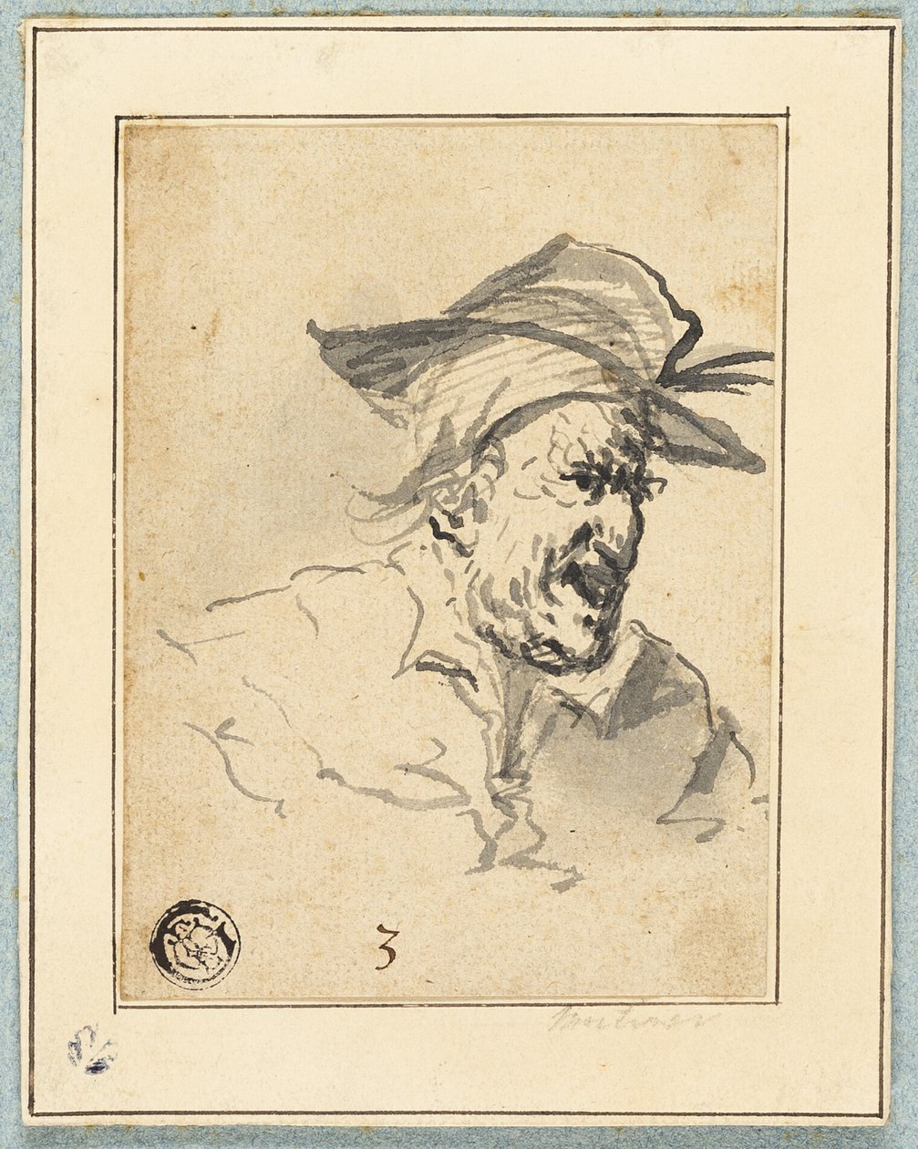 Karakter vázlat alkotó: John Hamilton Mortimer
