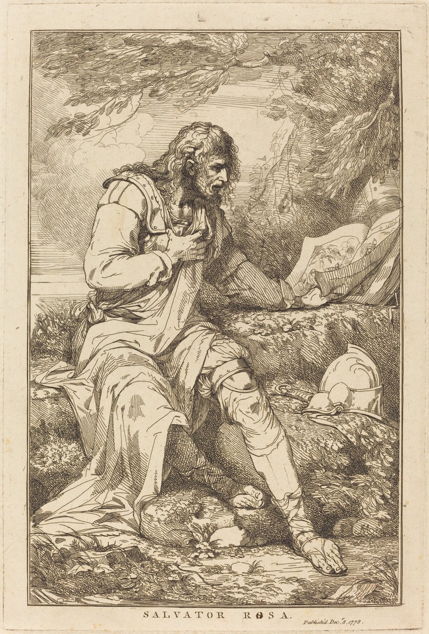 Salvatore Rosa alkotó: John Hamilton Mortimer