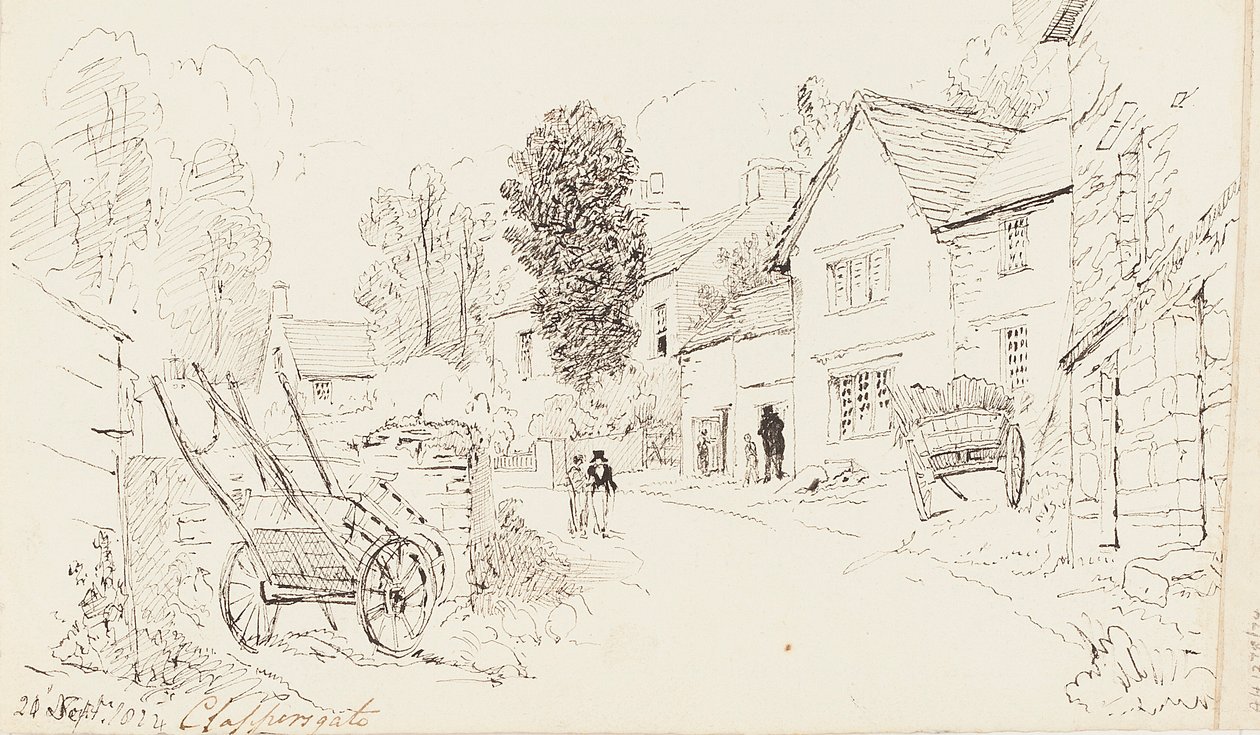 Clappersgate, 1823 alkotó: John Harden