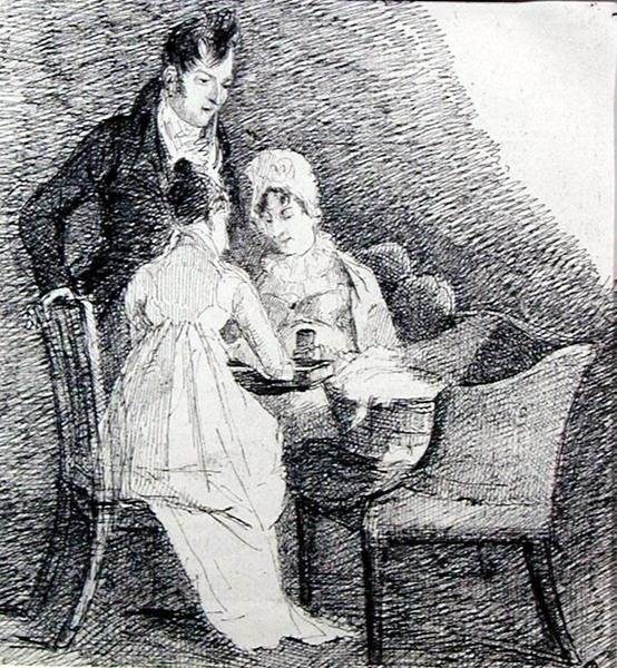 A társasjáték (toll és tus, papír) alkotó: John Harden