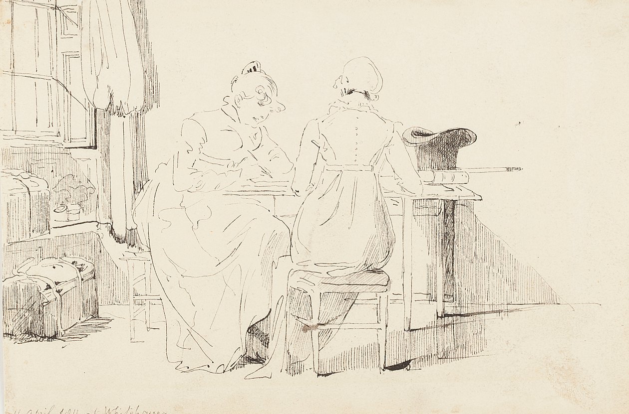 Várakozás Whitehavenben, 1811 alkotó: John Harden