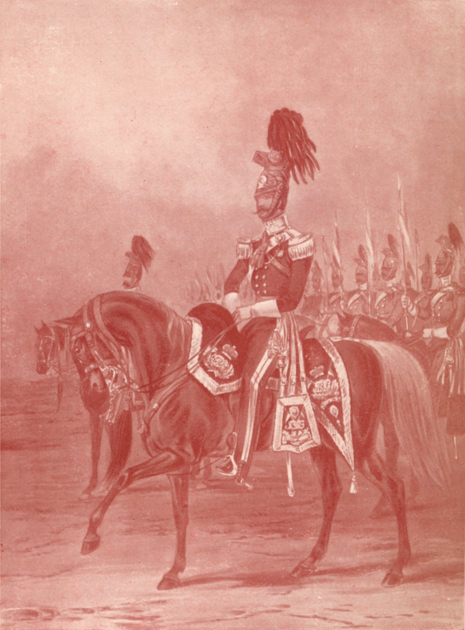 Tiszt, Bombay Lancers, 1820-1870, 1909 alkotó: John Harris Junior