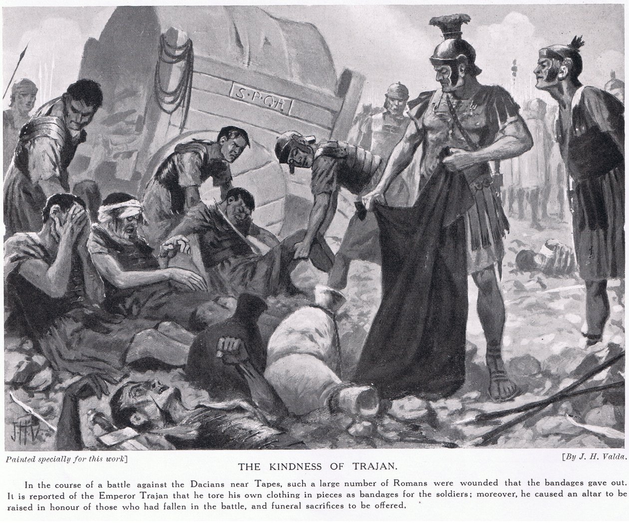 Traianus kedvessége alkotó: John Harris Valda