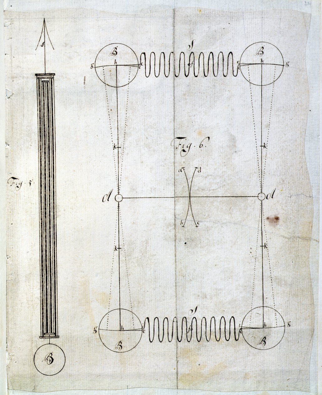 A precíziós hosszú tokos órák gyártásához tervezett rácsos inga alkotó: John Harrison