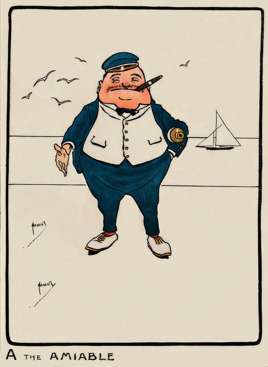 A kedves / J. Hassall / Zeichnung, 1903 alkotó: John Hassall