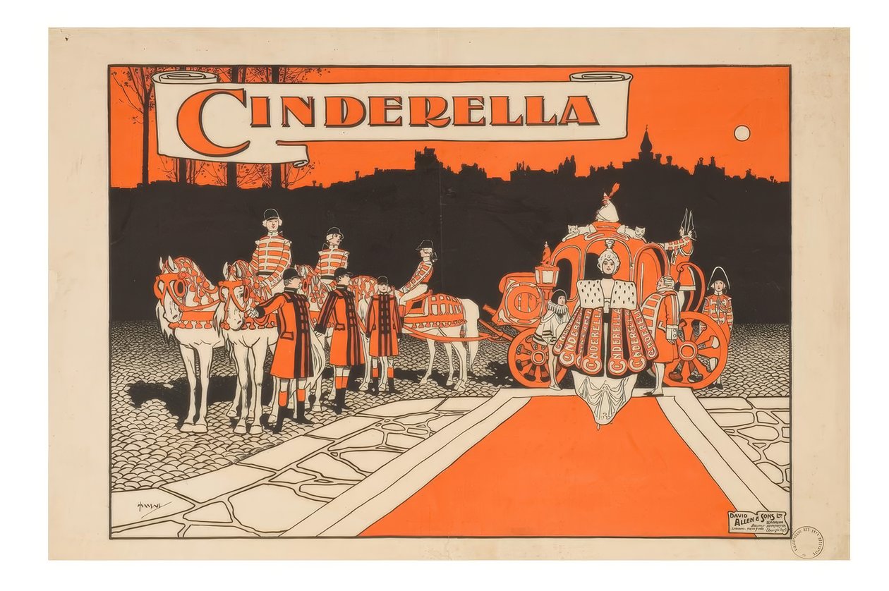 "Hamupipőke" / J. Hassall / Plakat, 1897-98 alkotó: John Hassall