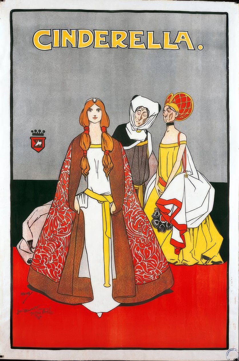 "Hamupipőke" / J. Hassall / Plakát, 1900 alkotó: John Hassall