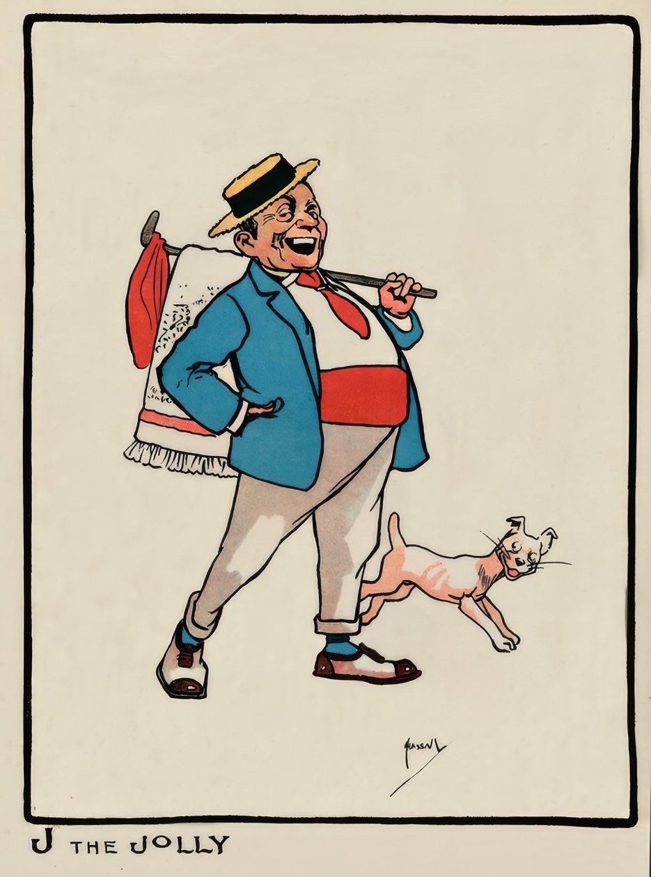 J the Jolly / J. Hassall / rajz, 1903 alkotó: John Hassall