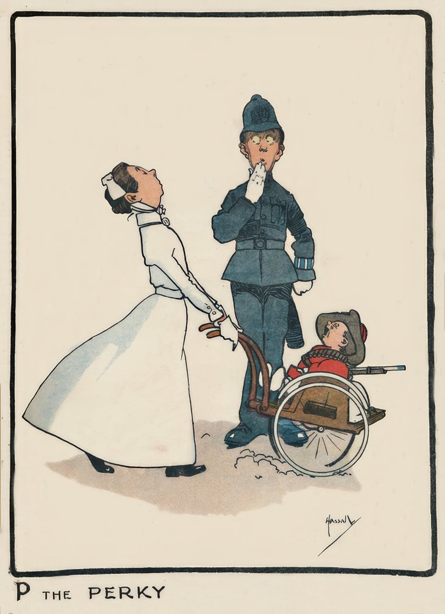 P the Perky / J. Hassall / Zeichnung, 1903 alkotó: John Hassall