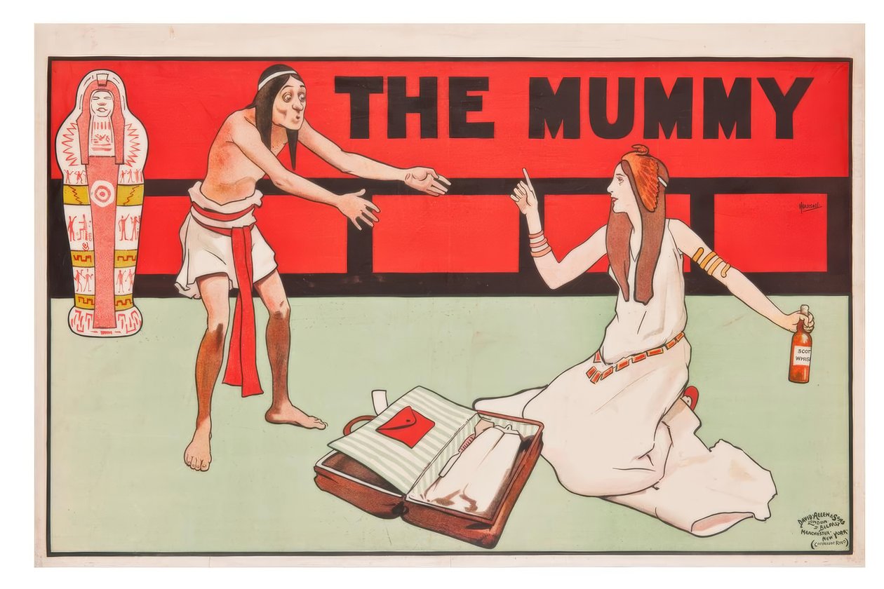 "A múmia" / J. Hassall / Plakat, 1896 alkotó: John Hassall