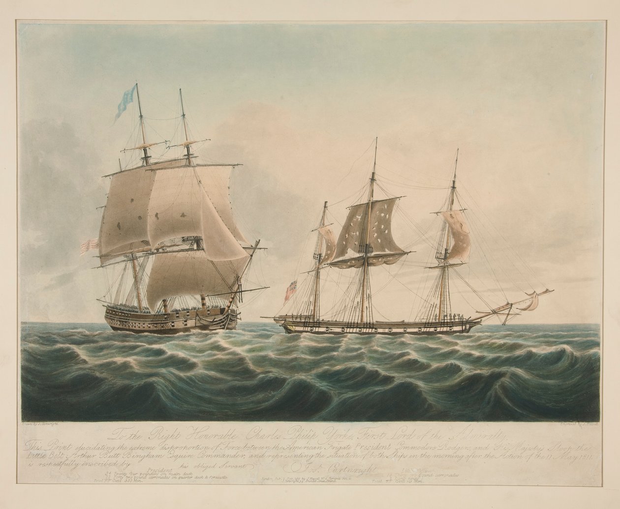 Jobbra tisztelt Charles Philip Yorke. (Elnök és a kisöv) alkotó: John Hassell