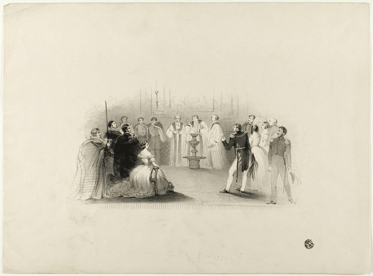 VII. Edward keresztelője alkotó: John Hayter