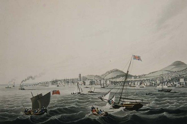The Town of Dundee, kiadó: Smith & Elder alkotó: John Heaviside (after) Clark