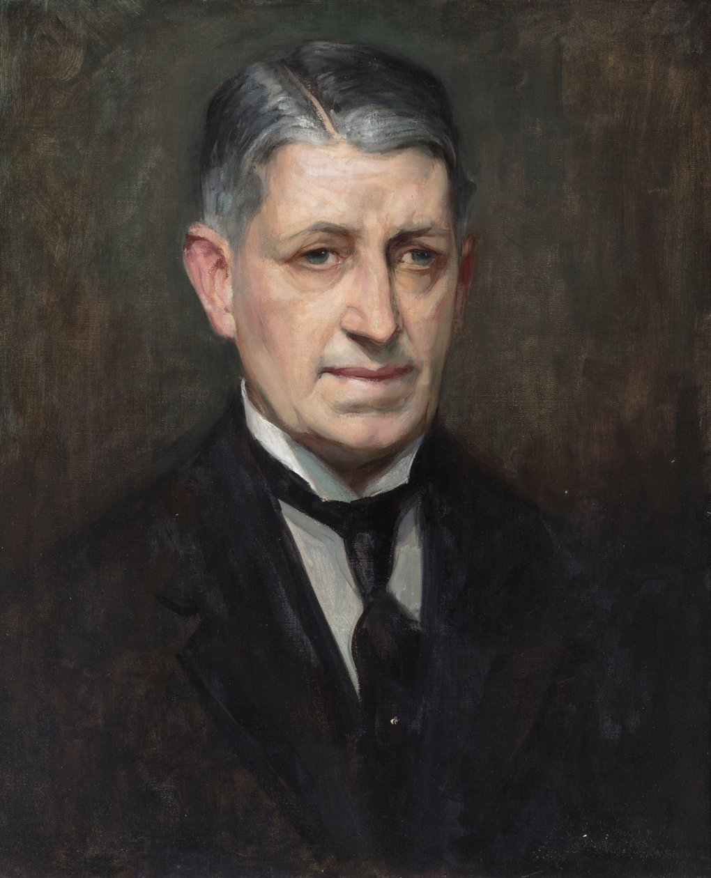 Frederick L. M. Griggs portréja, 1934 körül (olaj, vászon) alkotó: John Henry Amshewitz
