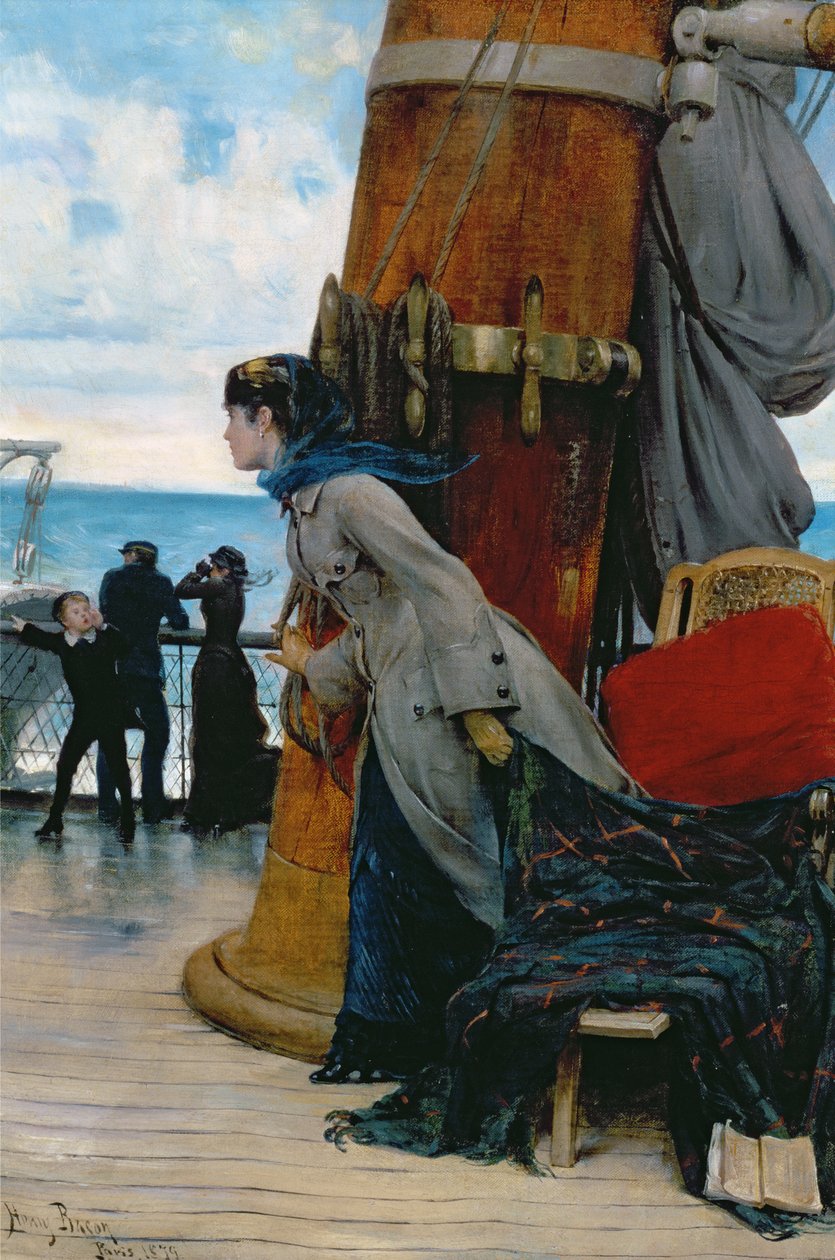 Atlanti-óceán átkelése, 1879 alkotó: John Henry Frederick Bacon
