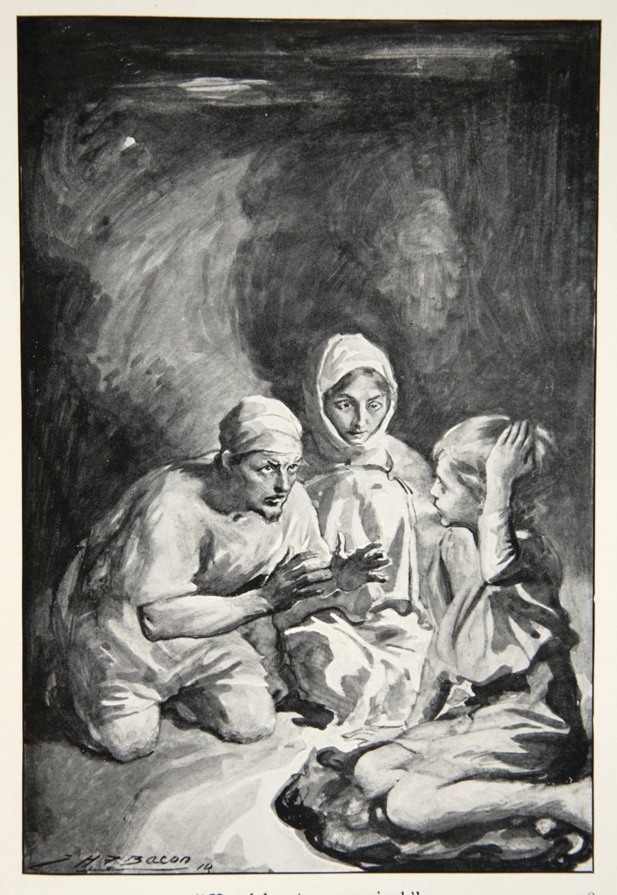 Havelock meglepetten felült, M.I. „A brit faj hősi mítoszai és legendái” című művéből. Ebbutt, 1910 alkotó: John Henry Frederick Bacon