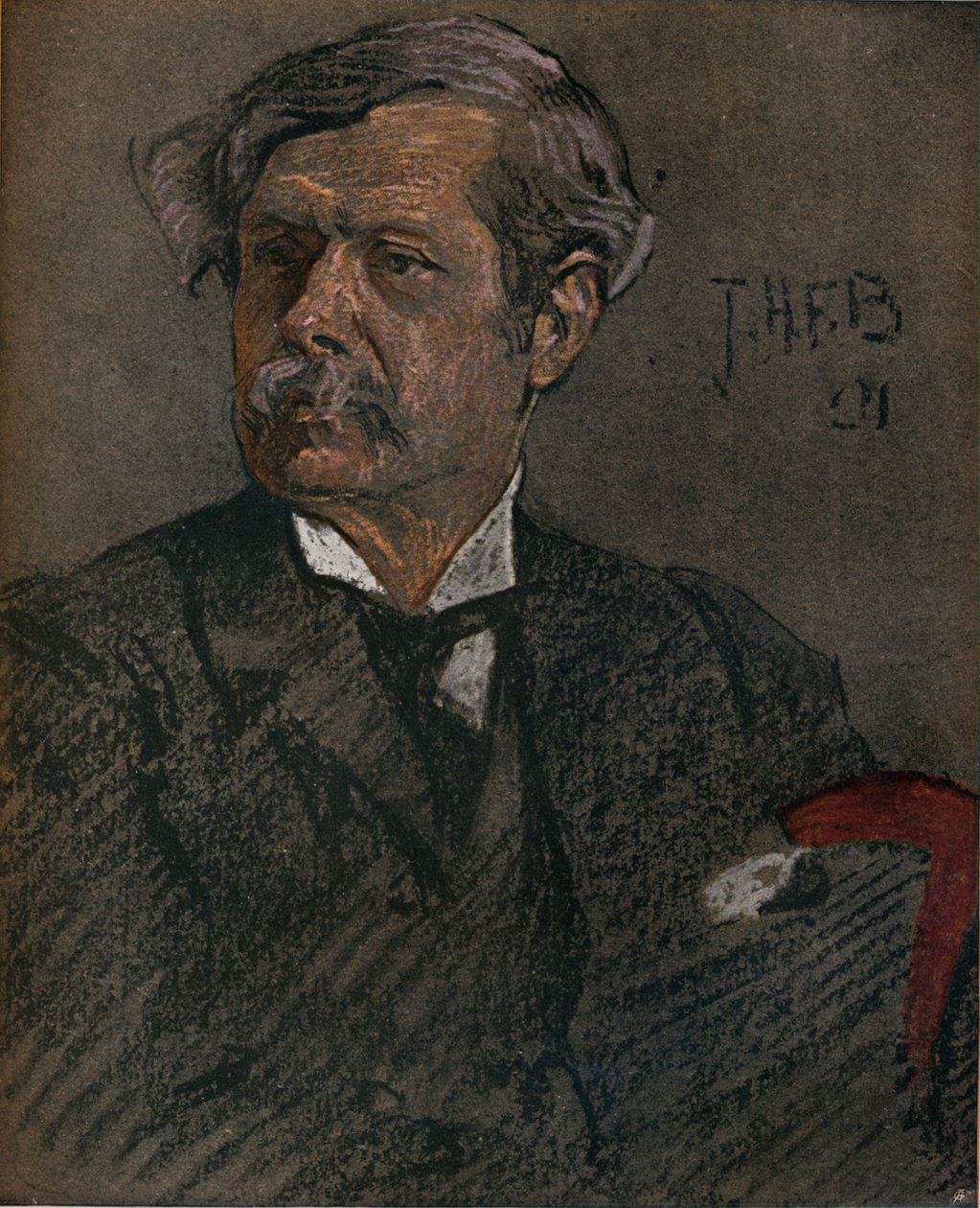 Kelet Alfred portréja, 1902 alkotó: John Henry Frederick Bacon